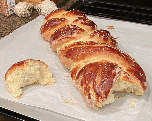 Enjoying Fresh Challah [Nov 2020]